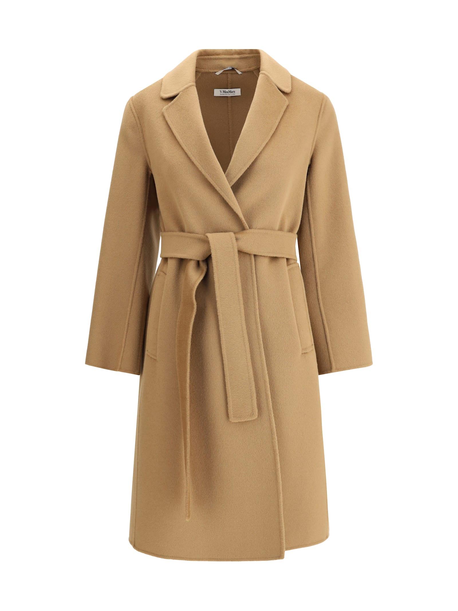 's max mara single-breasted doris coat