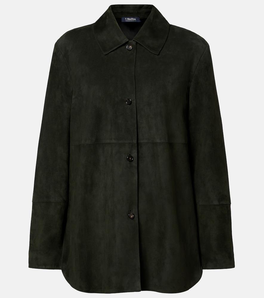 's max mara suede jacket
