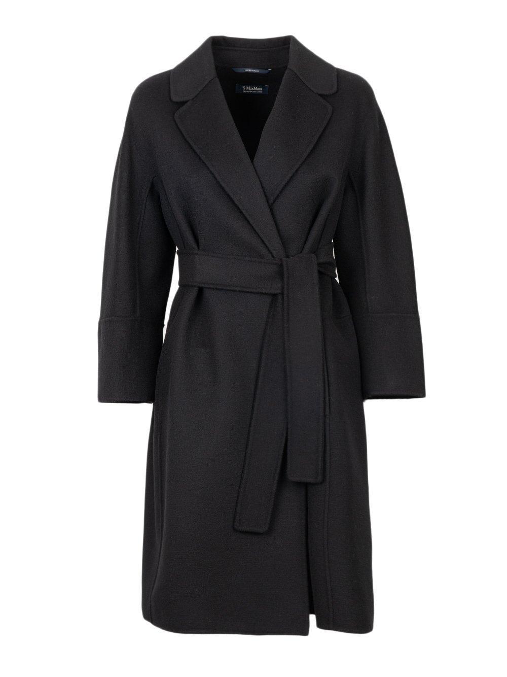 's max mara tied-waist coat
