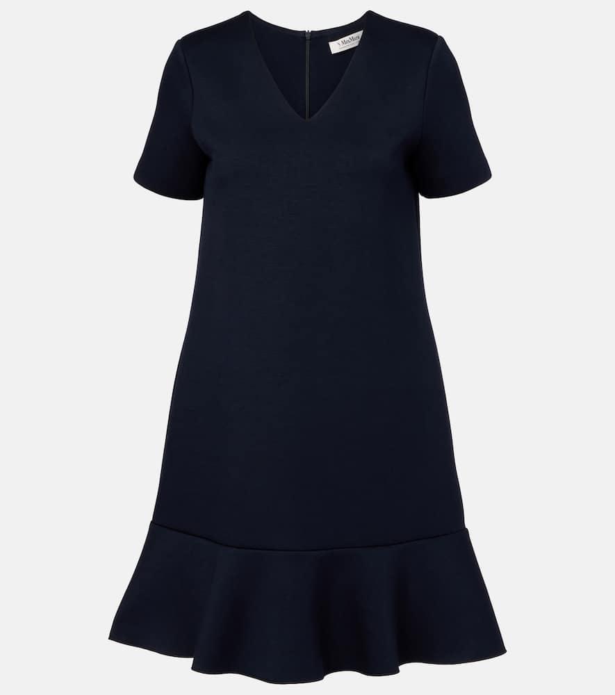 's max mara veloce jersey minidress