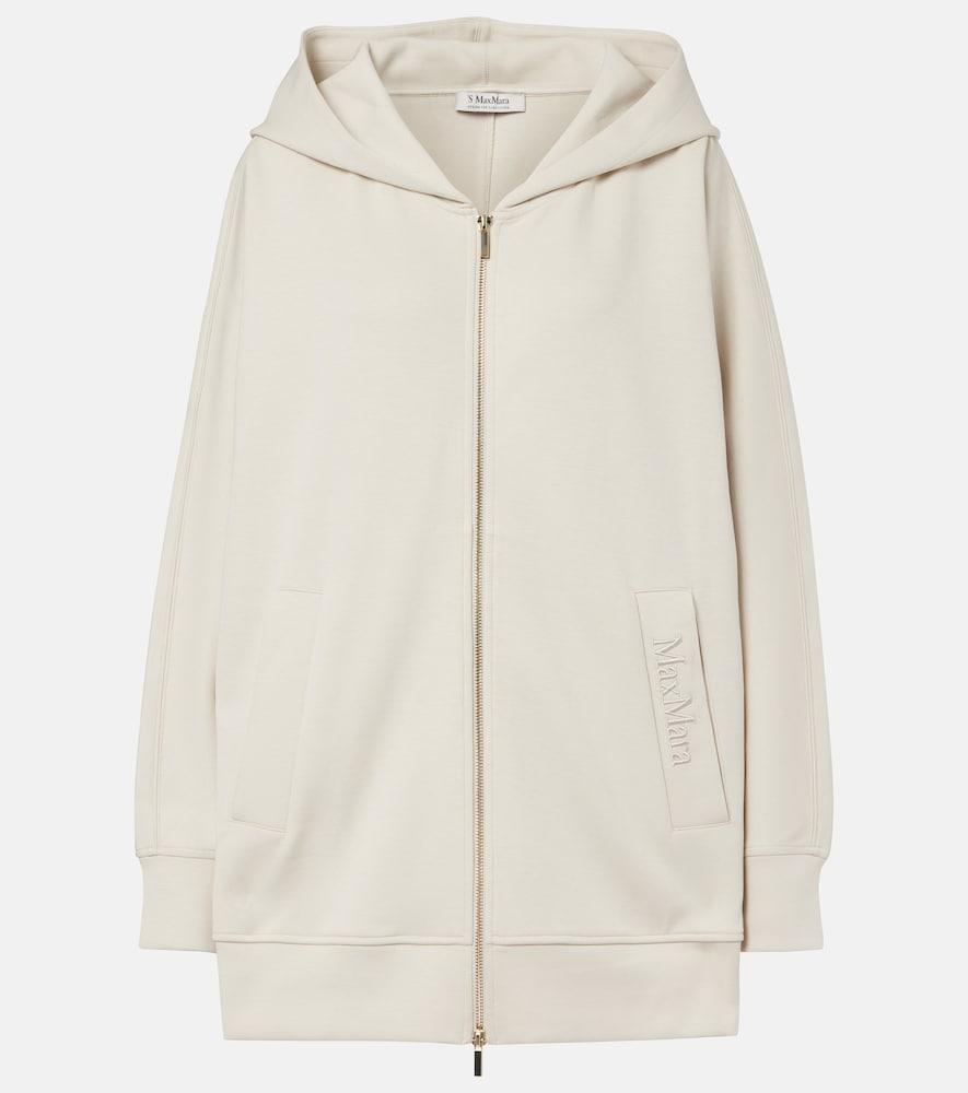 's max mara verbano cotton jersey zip