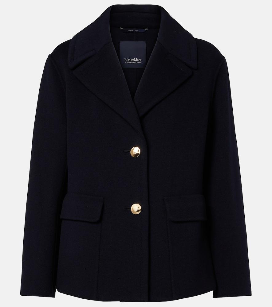 's max mara virgin wool jacket
