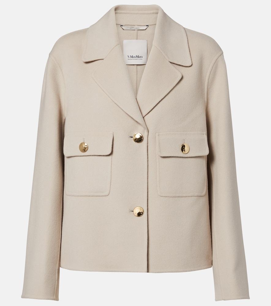 's max mara virgin wool jacket