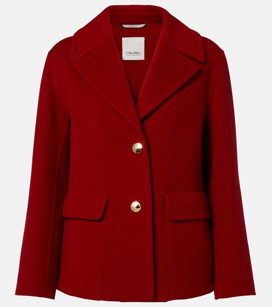 's max mara virgin wool jacket