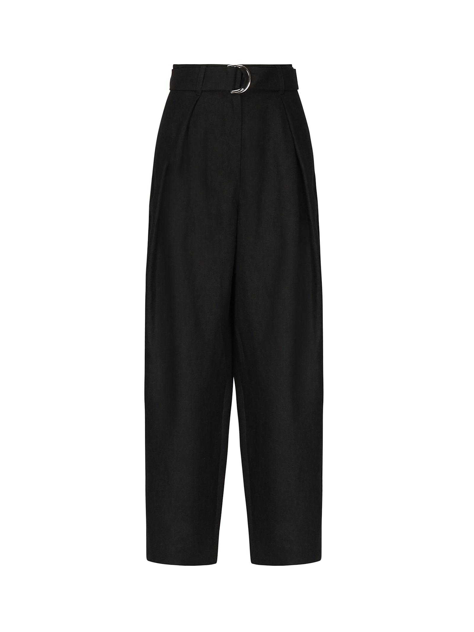 's max mara wide jane linen trousers