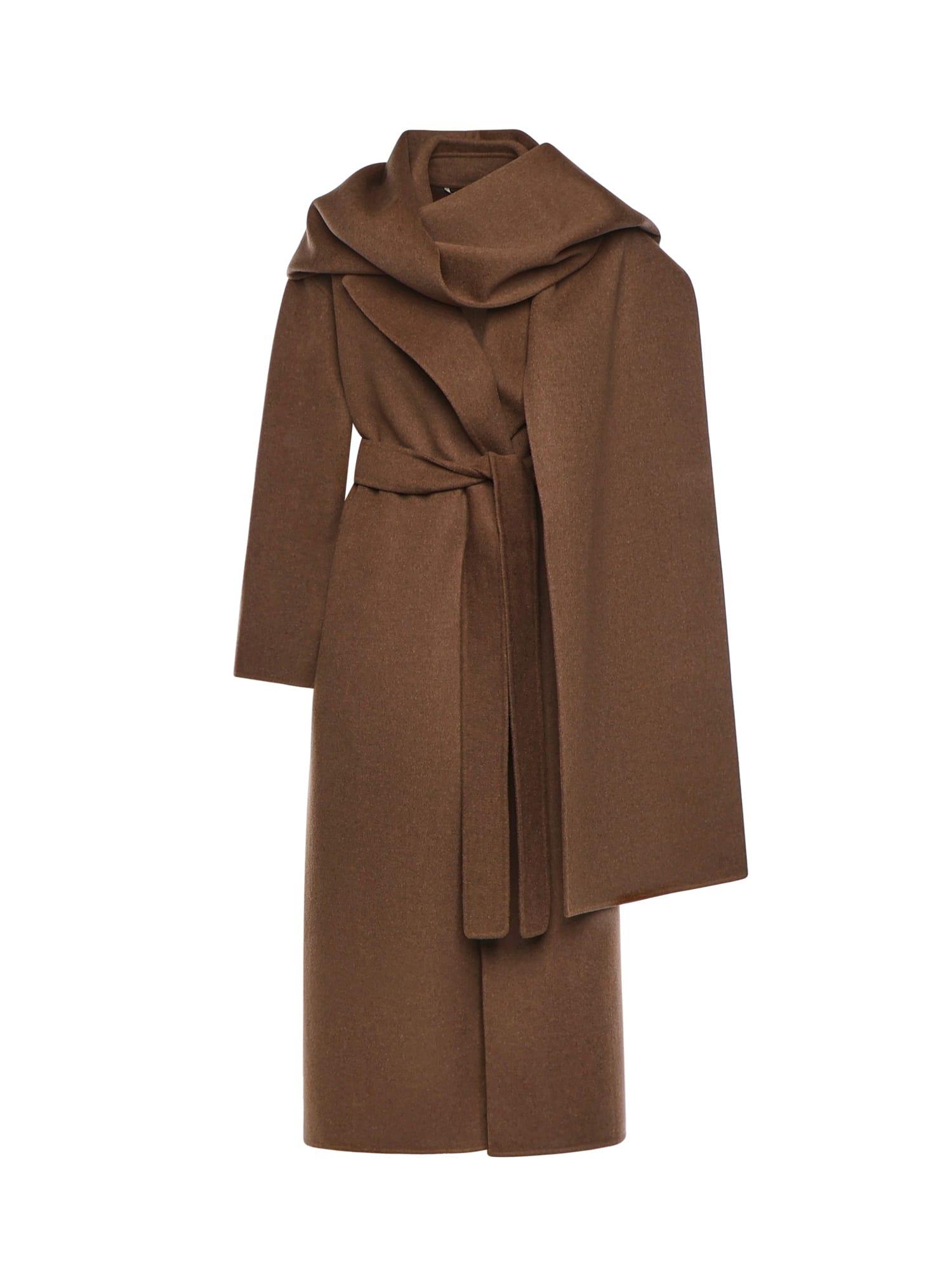 's max mara wool wrap coat