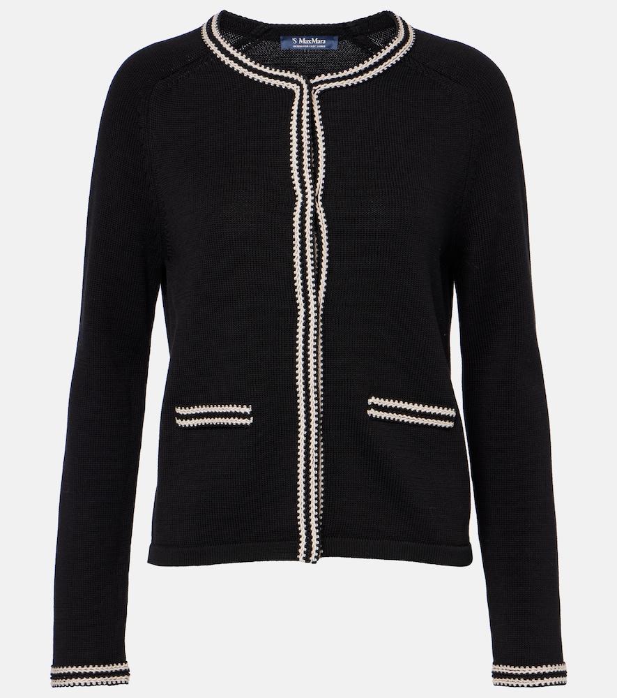 's max mara zenobia cotton cardigan