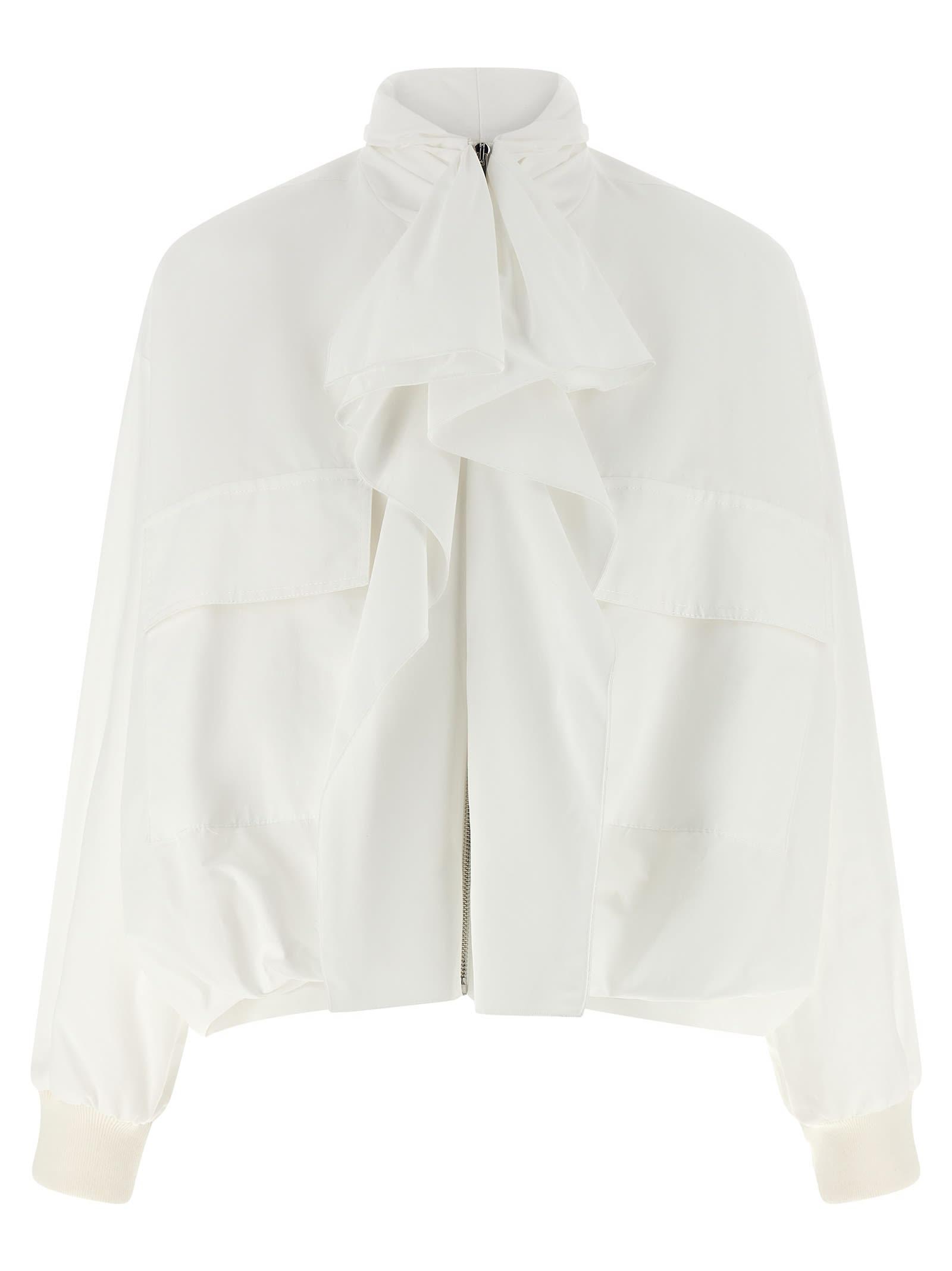 (nude) laullière neck bomber jacket