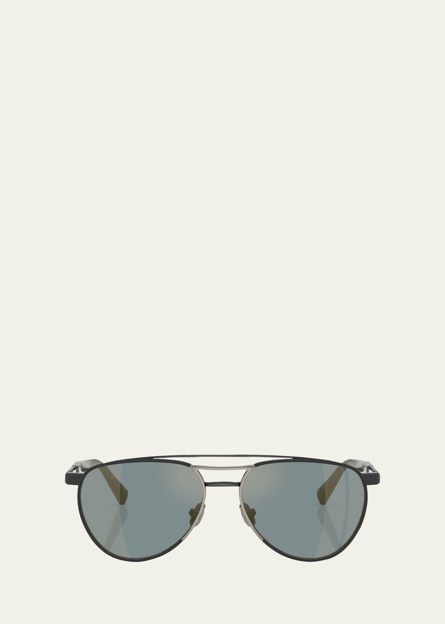 0bc2007st aviator titanium sunglasses