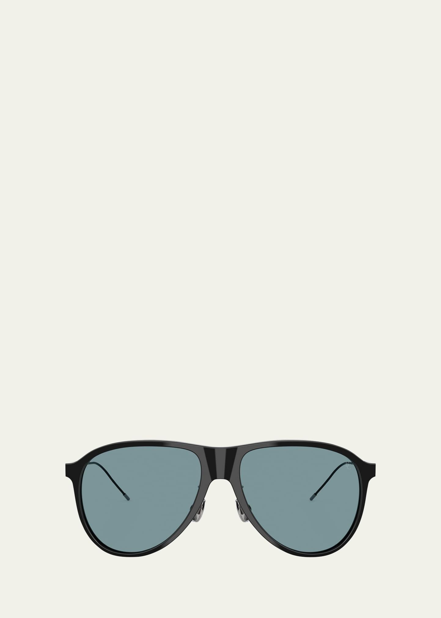 0bc4011s acetate aviator sunglasses