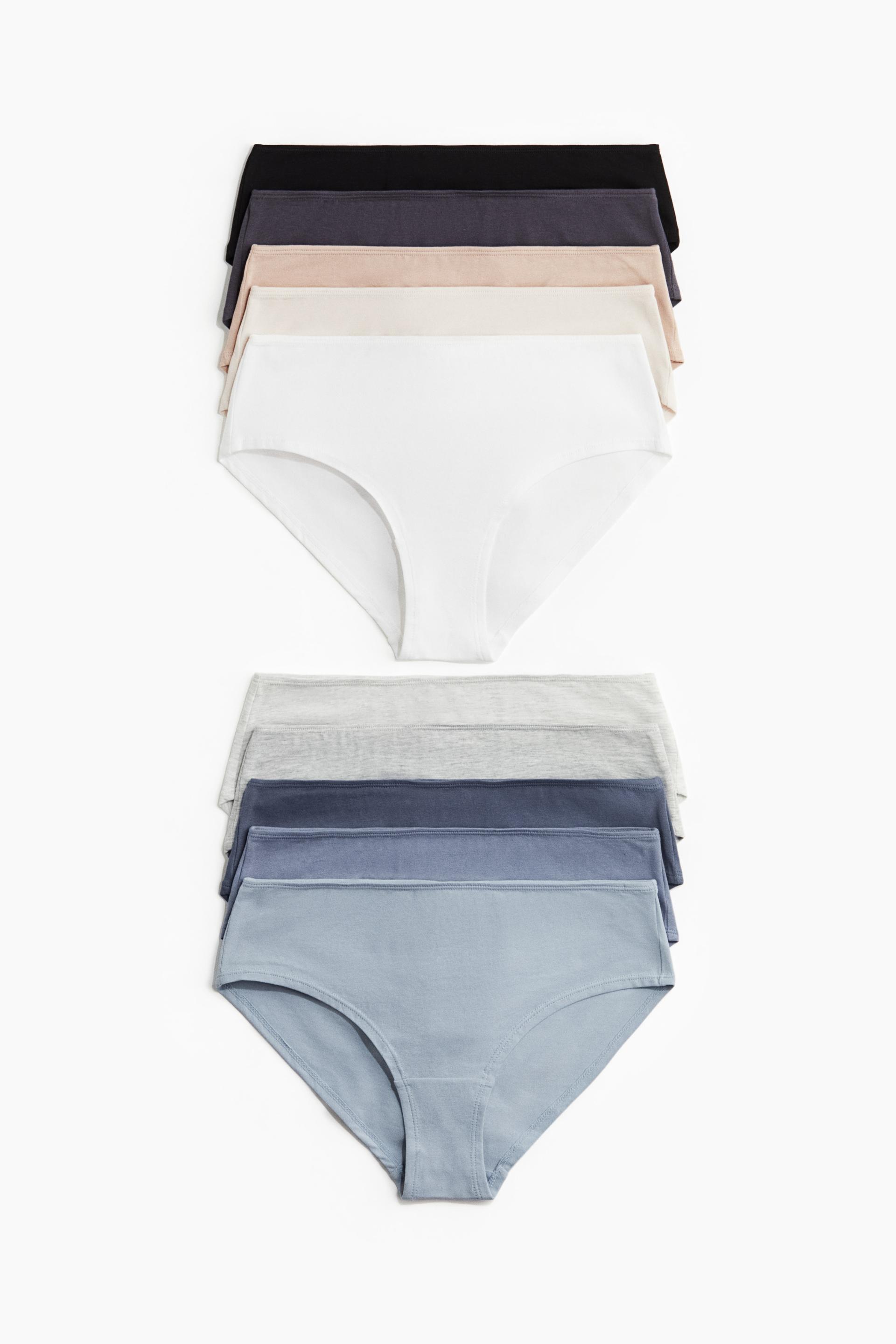 10-pack cotton hipster briefs