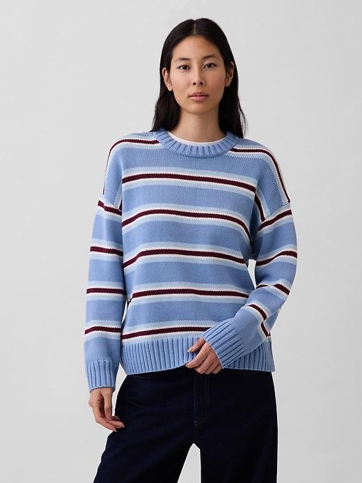 100% cotton oversized sweater