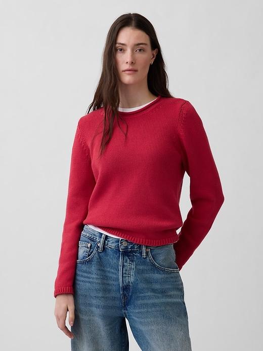 100% cotton rollneck sweater