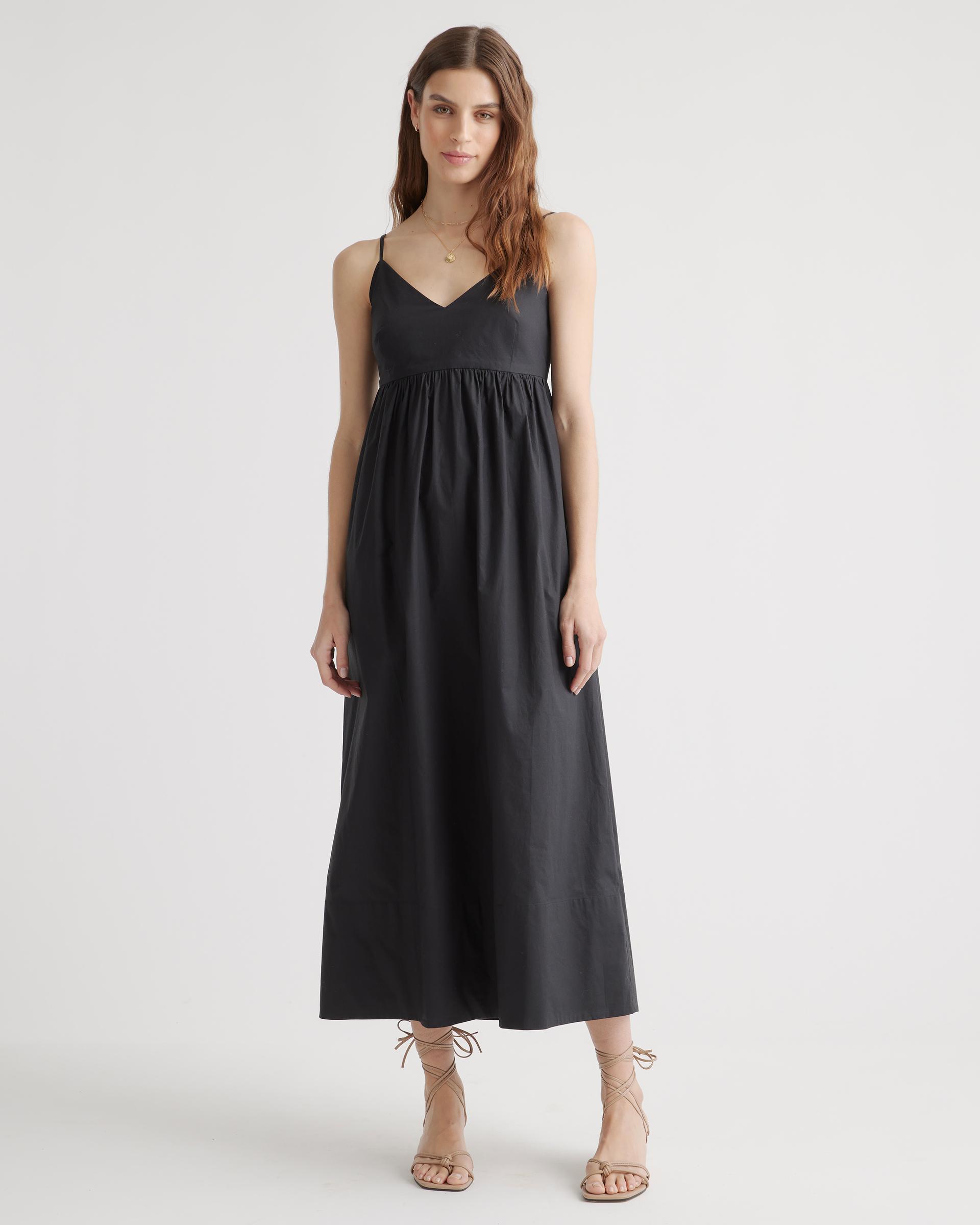 100% organic cotton sleeveless maxi dress