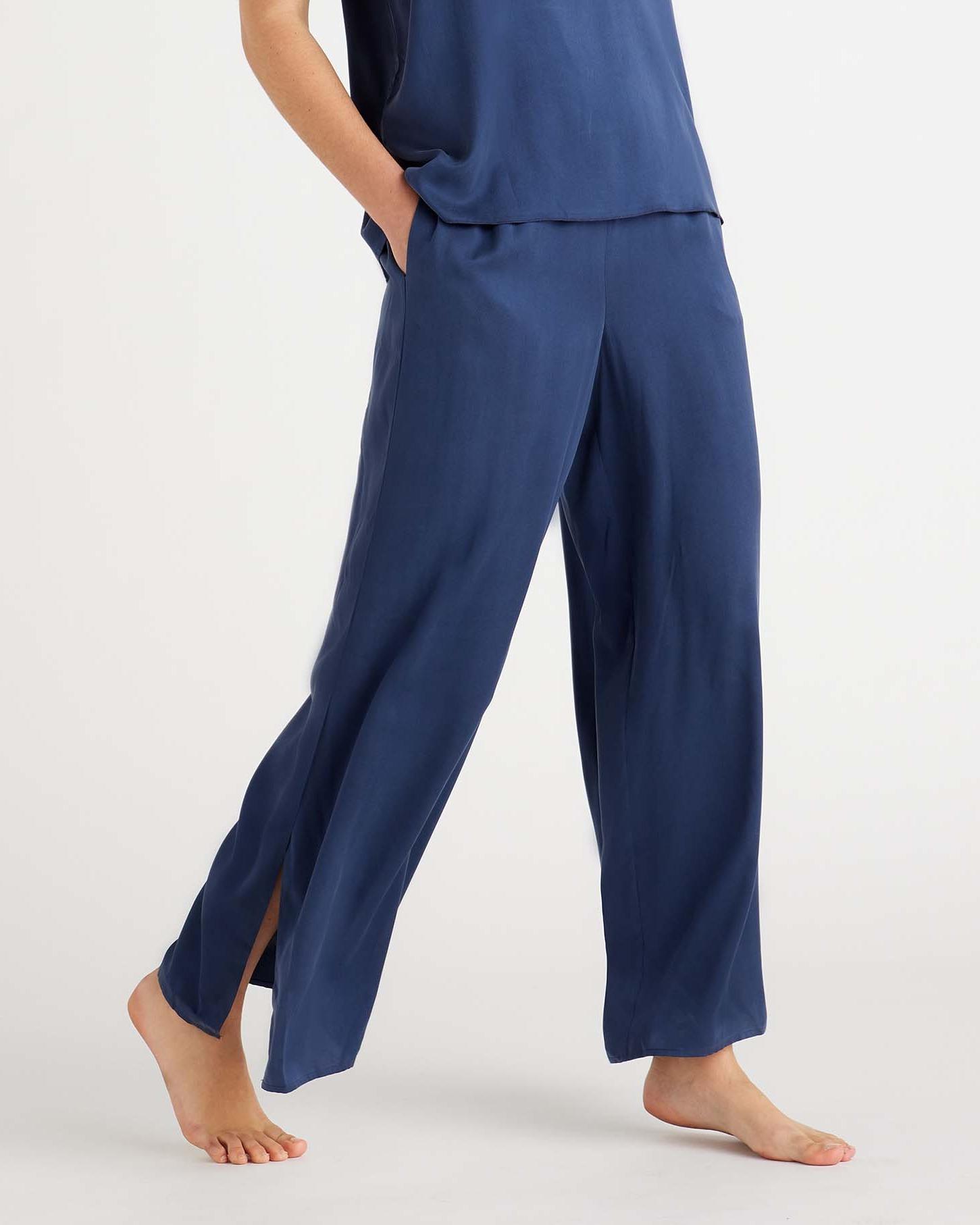 100% washable silk pajama pants
