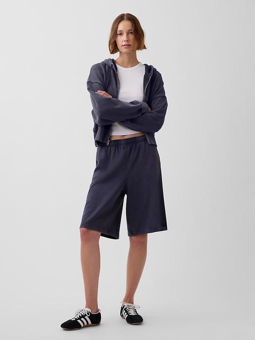 11.5" vintagesoft terry longline sweat shorts