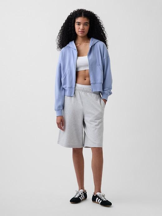 11.5" vintagesoft terry longline sweat shorts