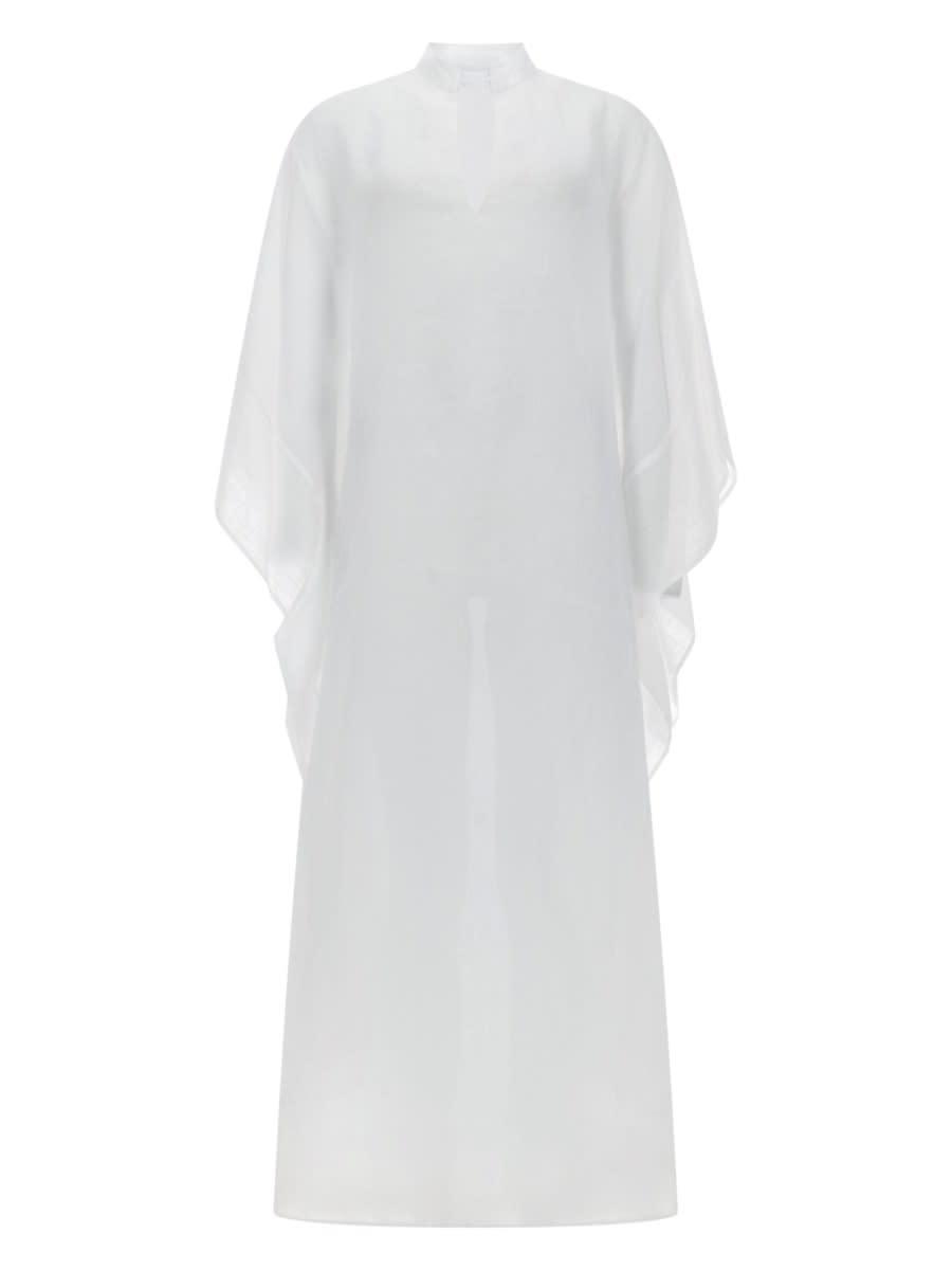 120% lino caftano in lino