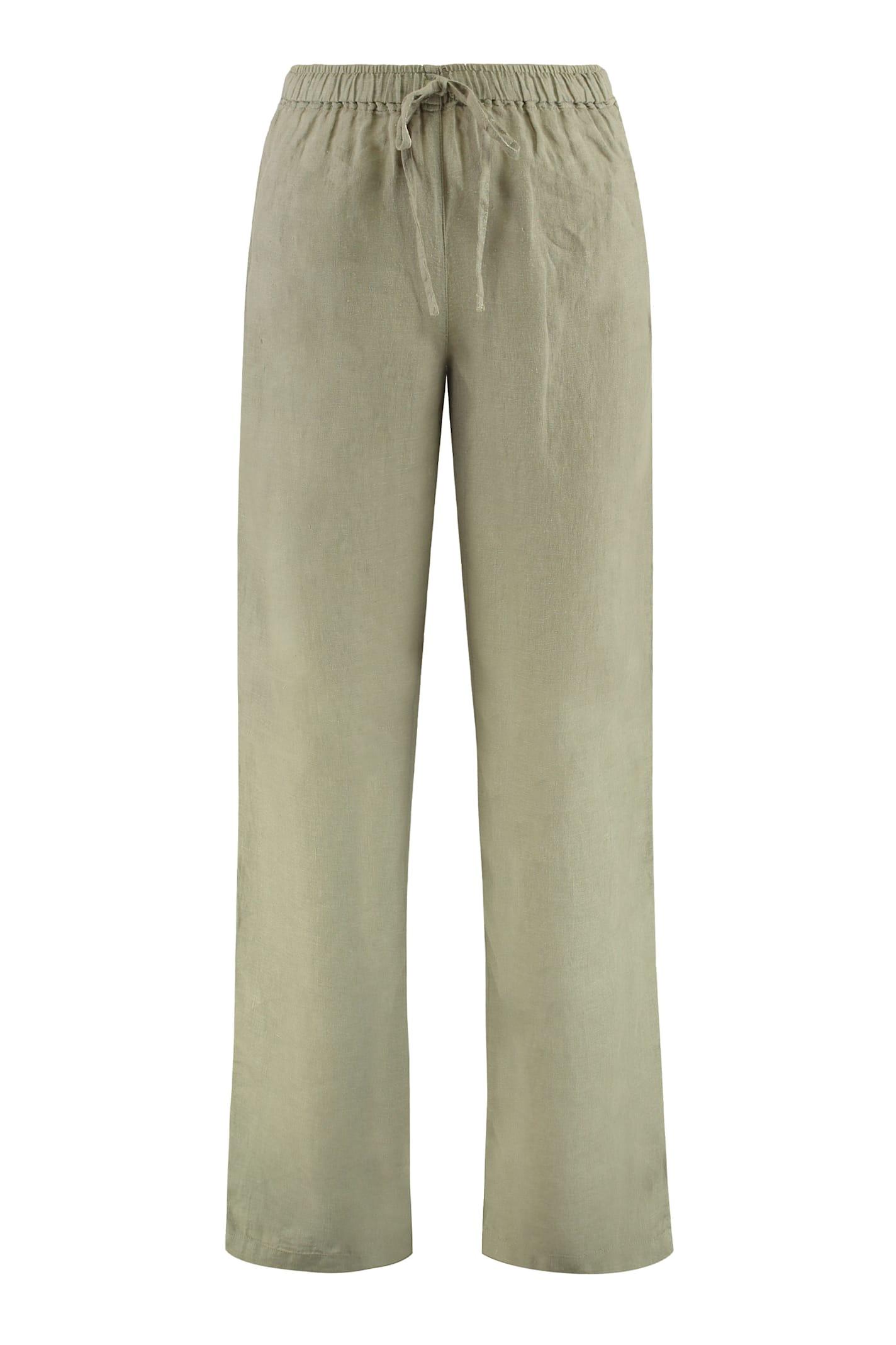 120% lino linen trousers
