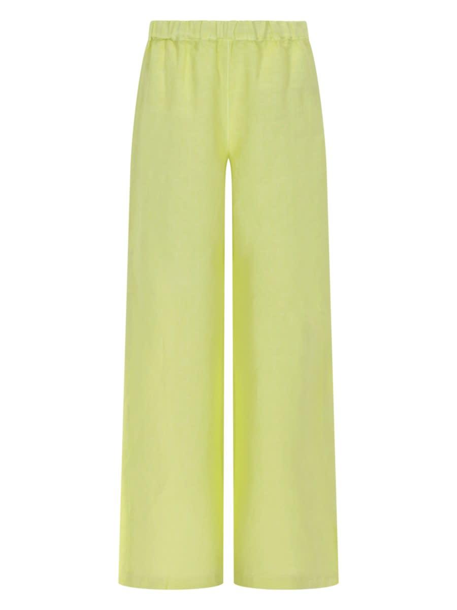 120% lino pantalone in lino