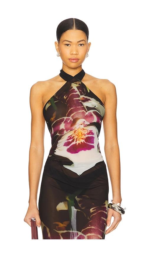 1xblue diamond top in black.