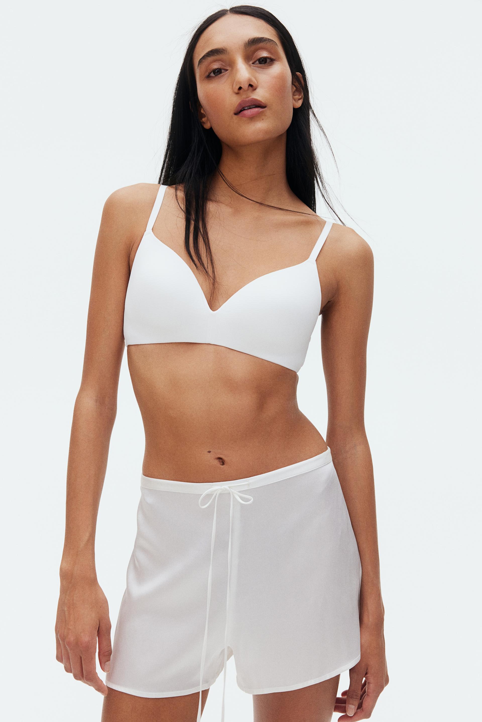 2-pack microfiber soft-cup bras