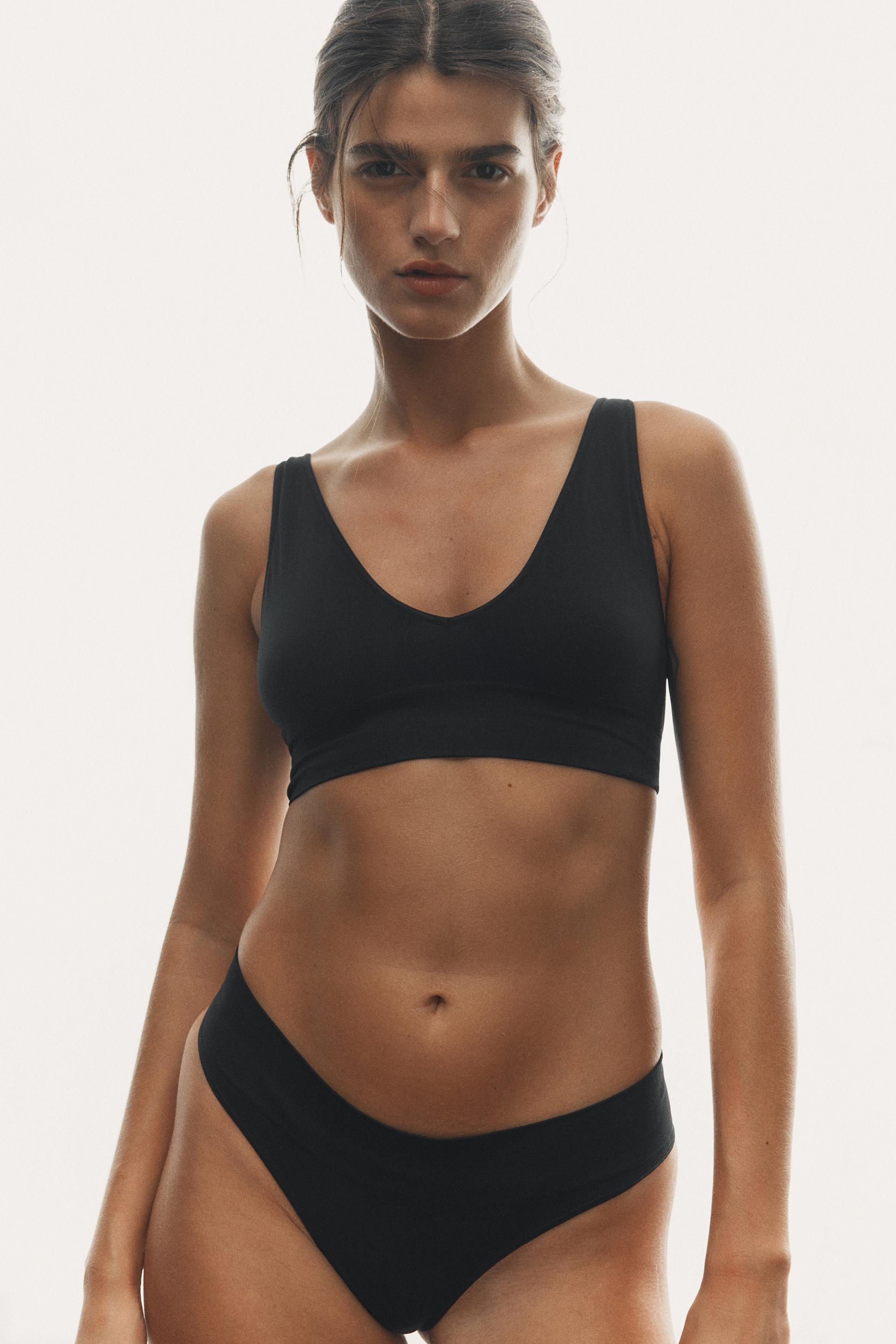 2-pack seamless brazilian briefs