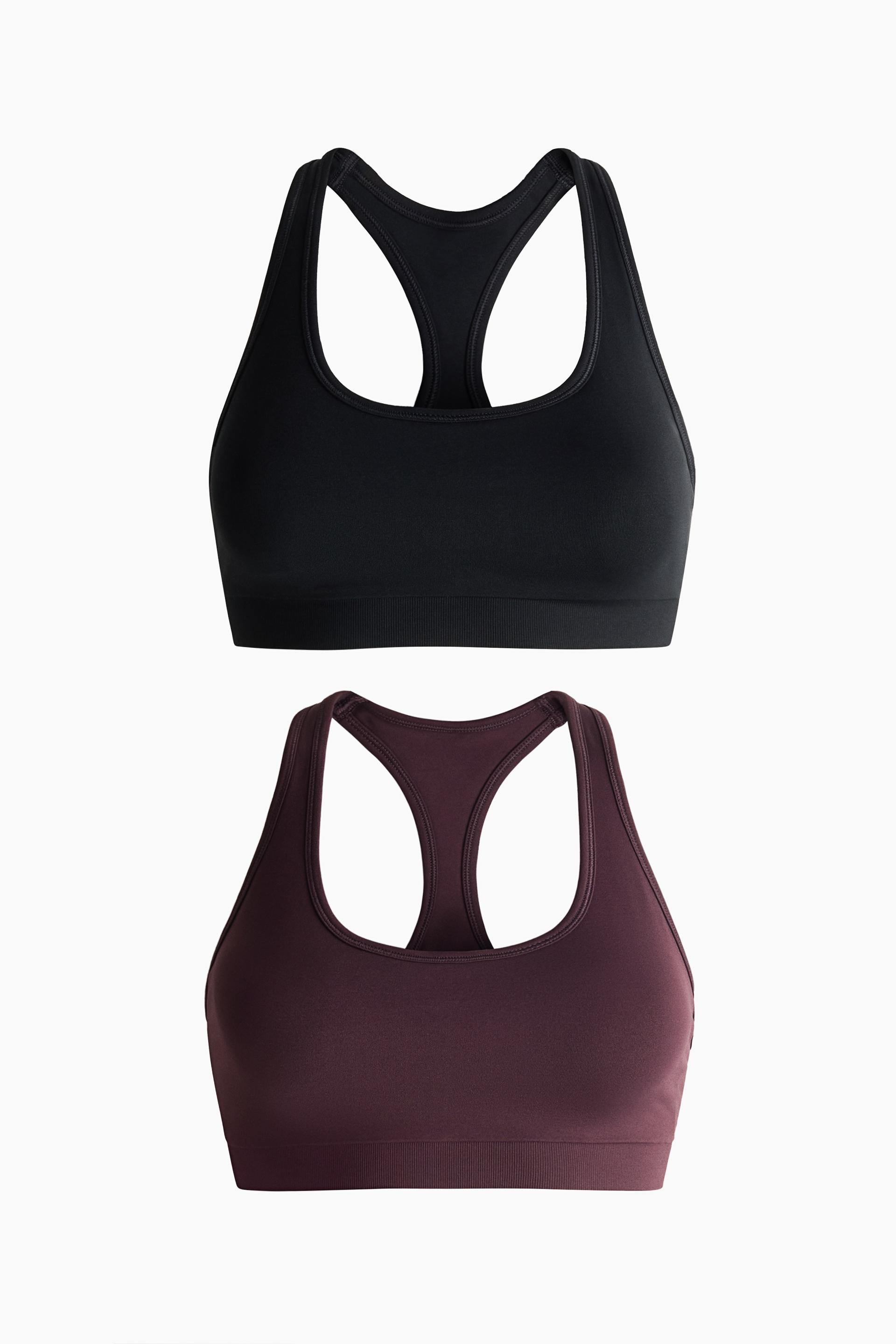 2-pack seamless sports bras with drymove™