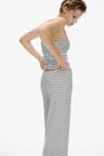 2-piece ribbed top and pants set