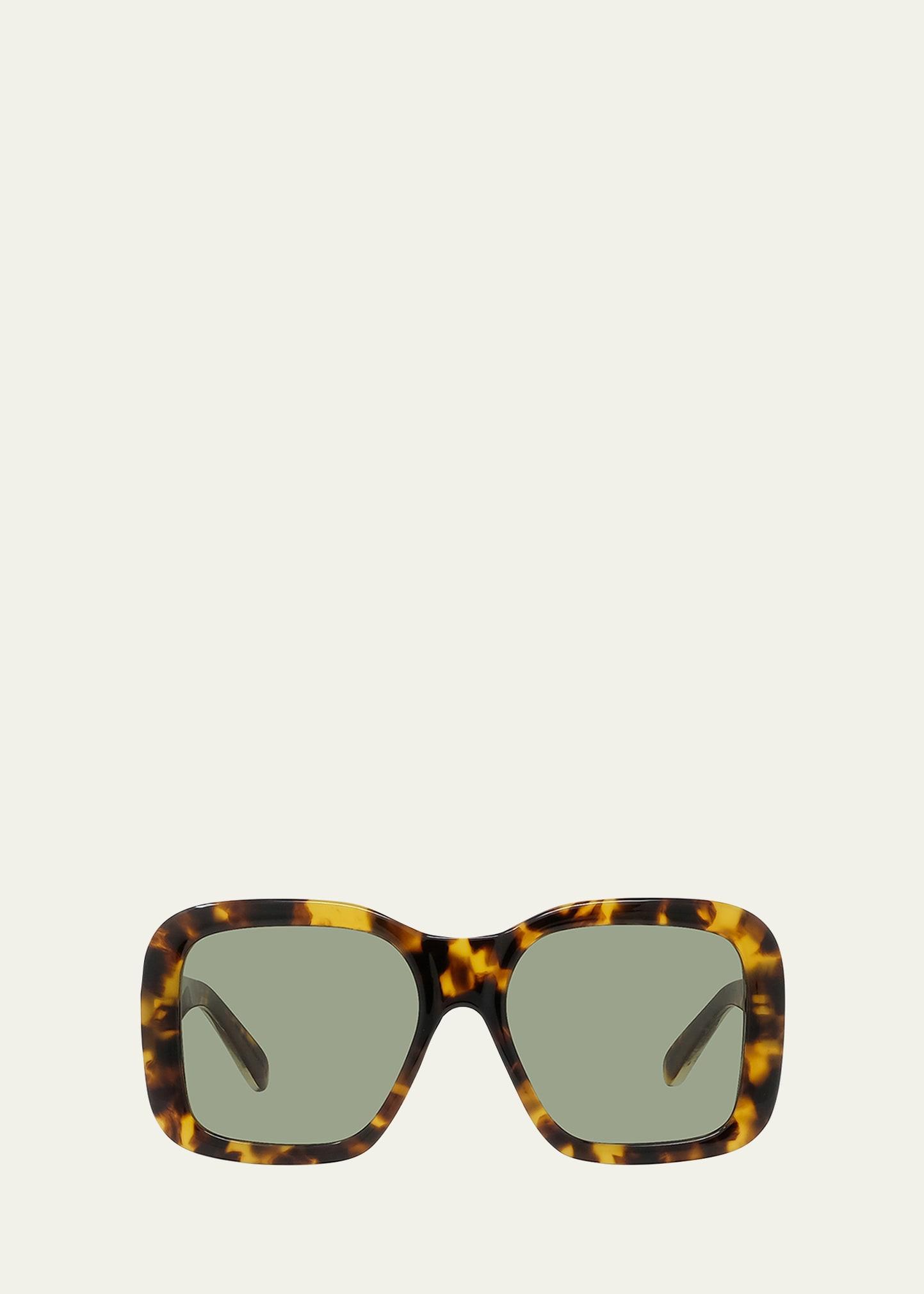 2001 acetate square sunglasses