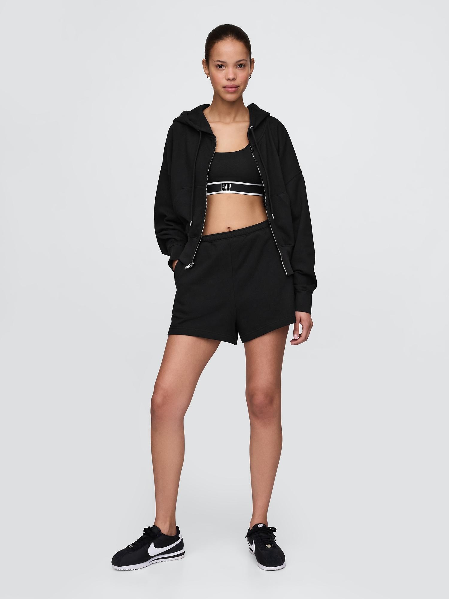 3" french terry sweat shorts