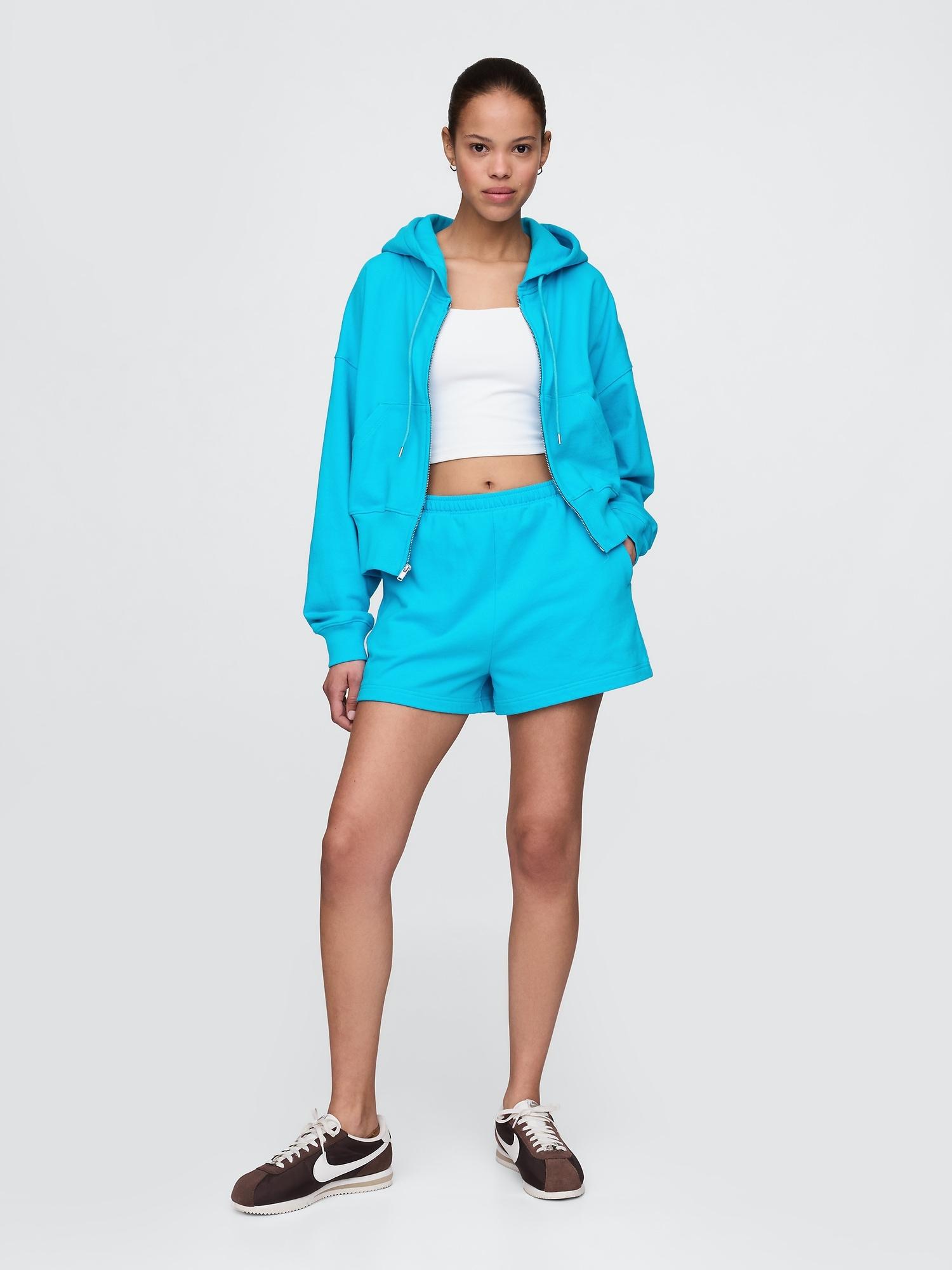 3" french terry sweat shorts