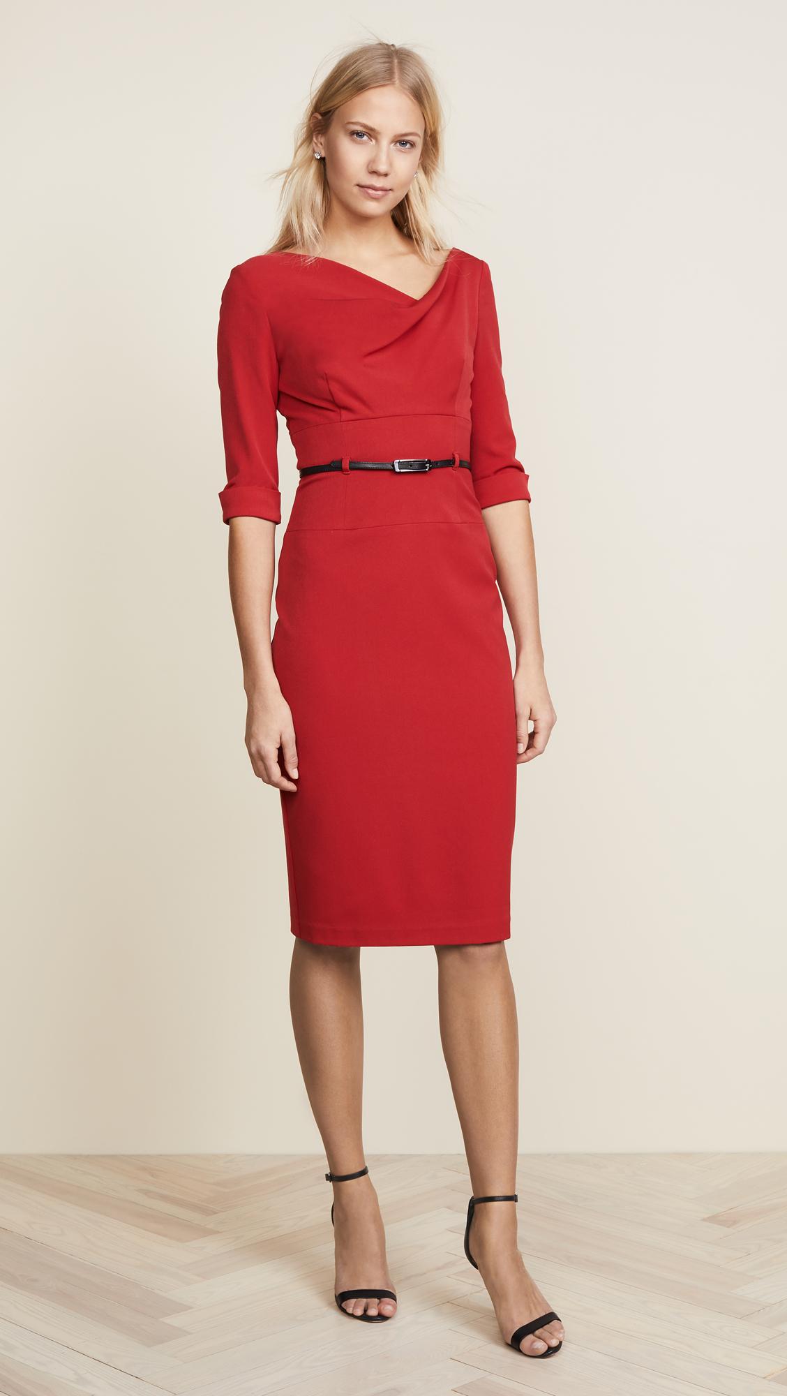 3/4 sleeve jackie o dress