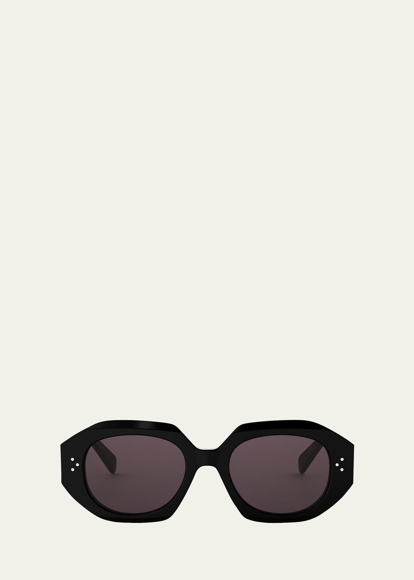 3 dot geometric square sunglasses