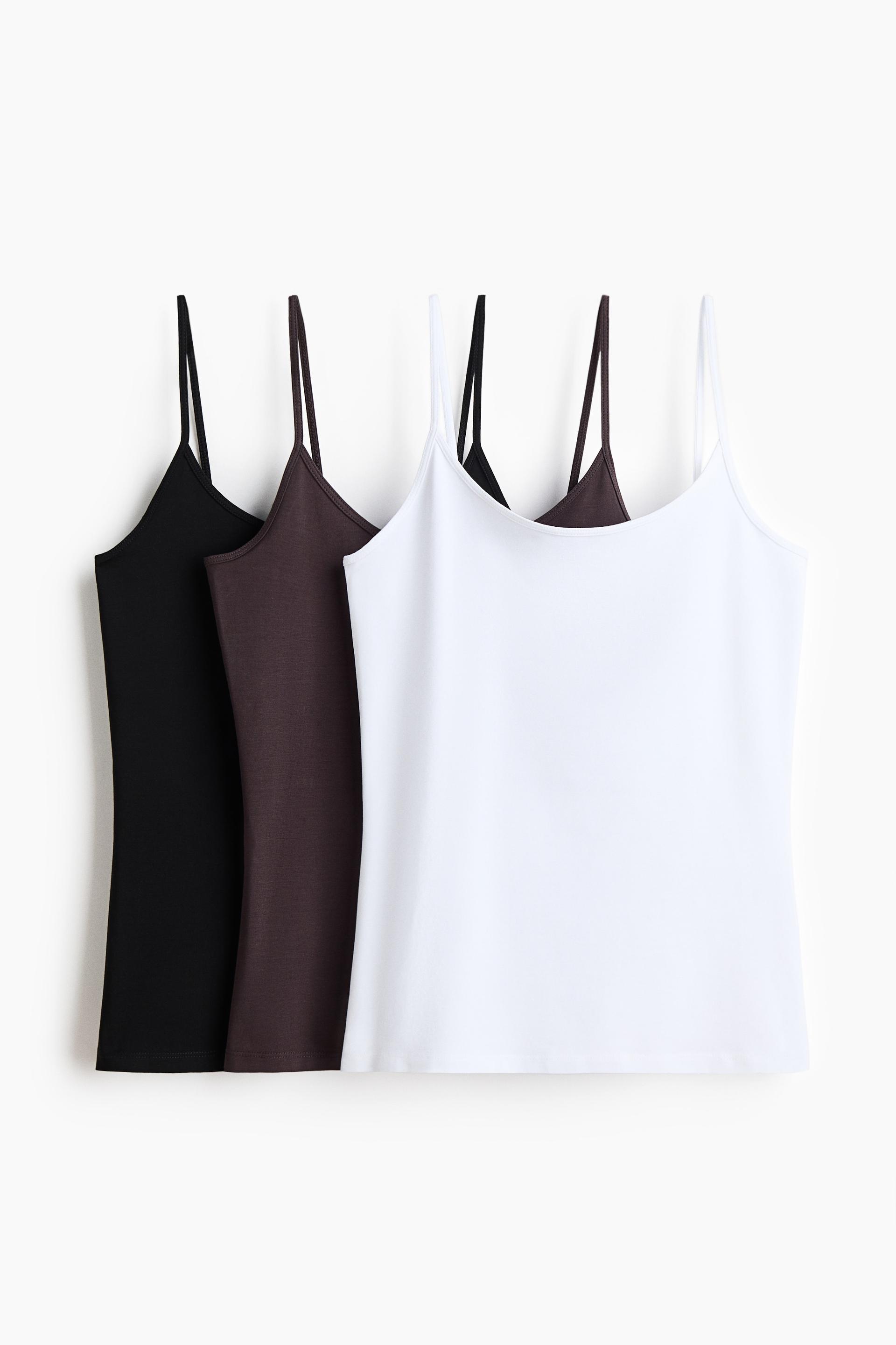 3-pack cotton tank tops
