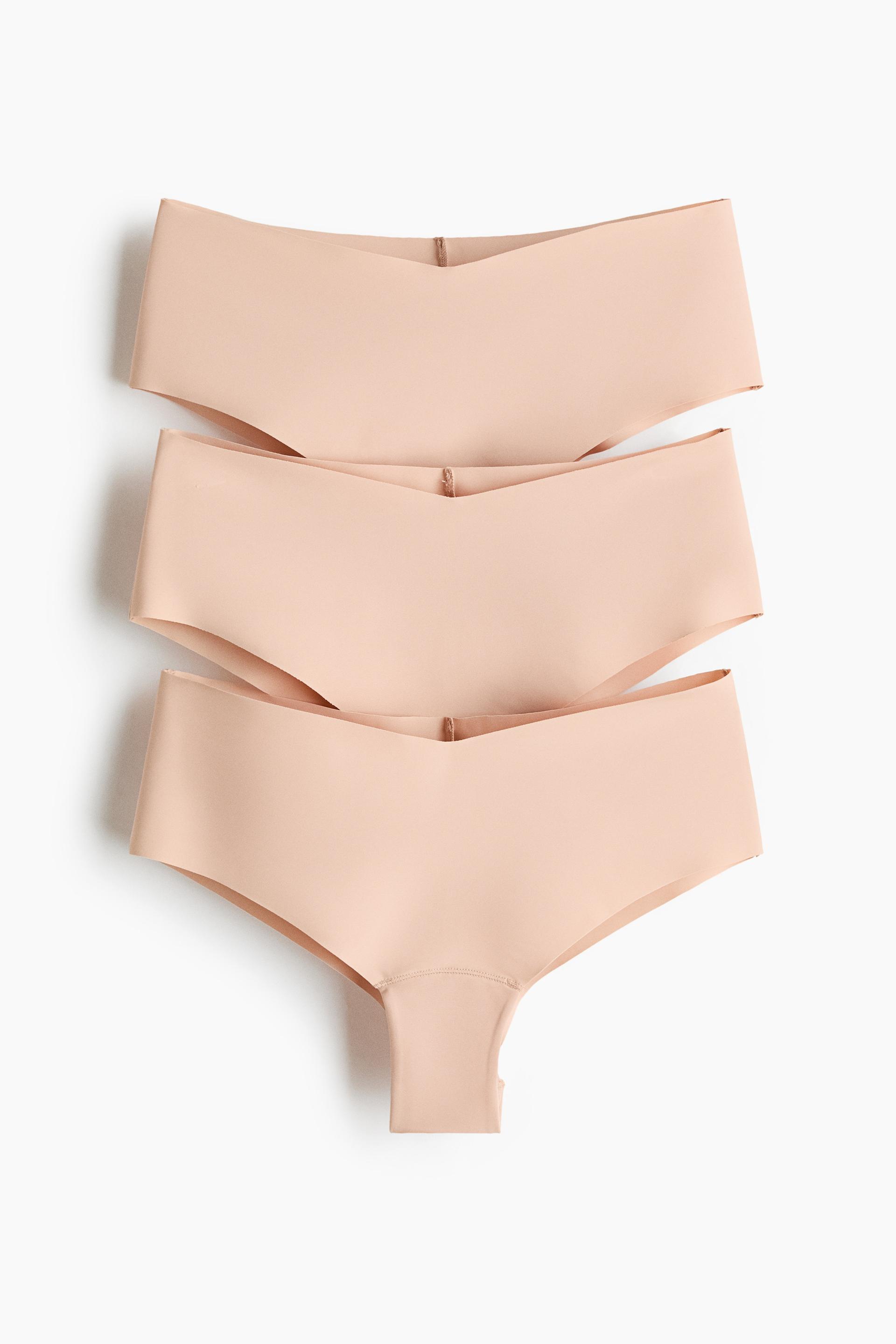 3-pack invisible hipster briefs