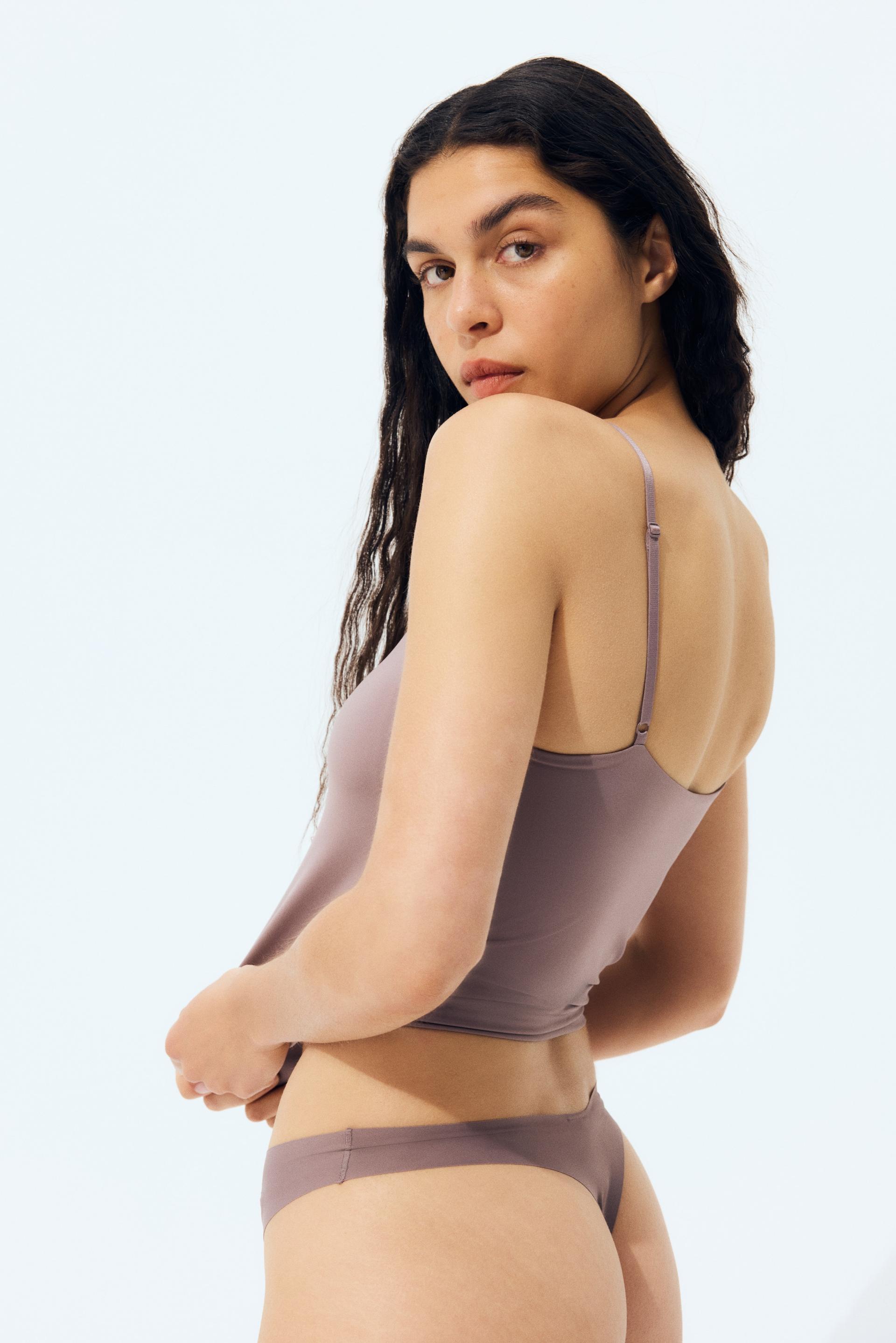 3-pack invisible thong briefs