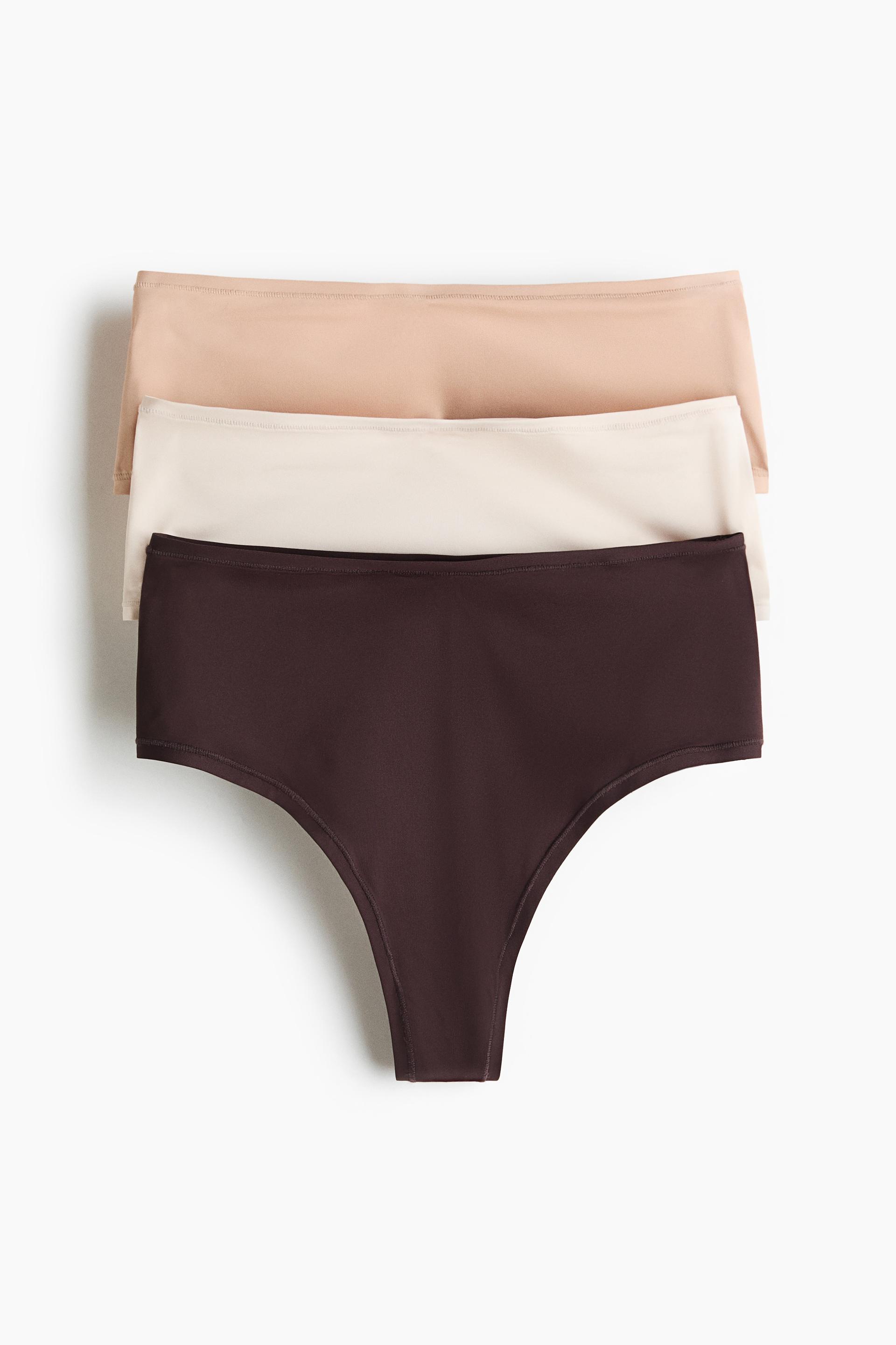 3-pack microfiber brazilian briefs