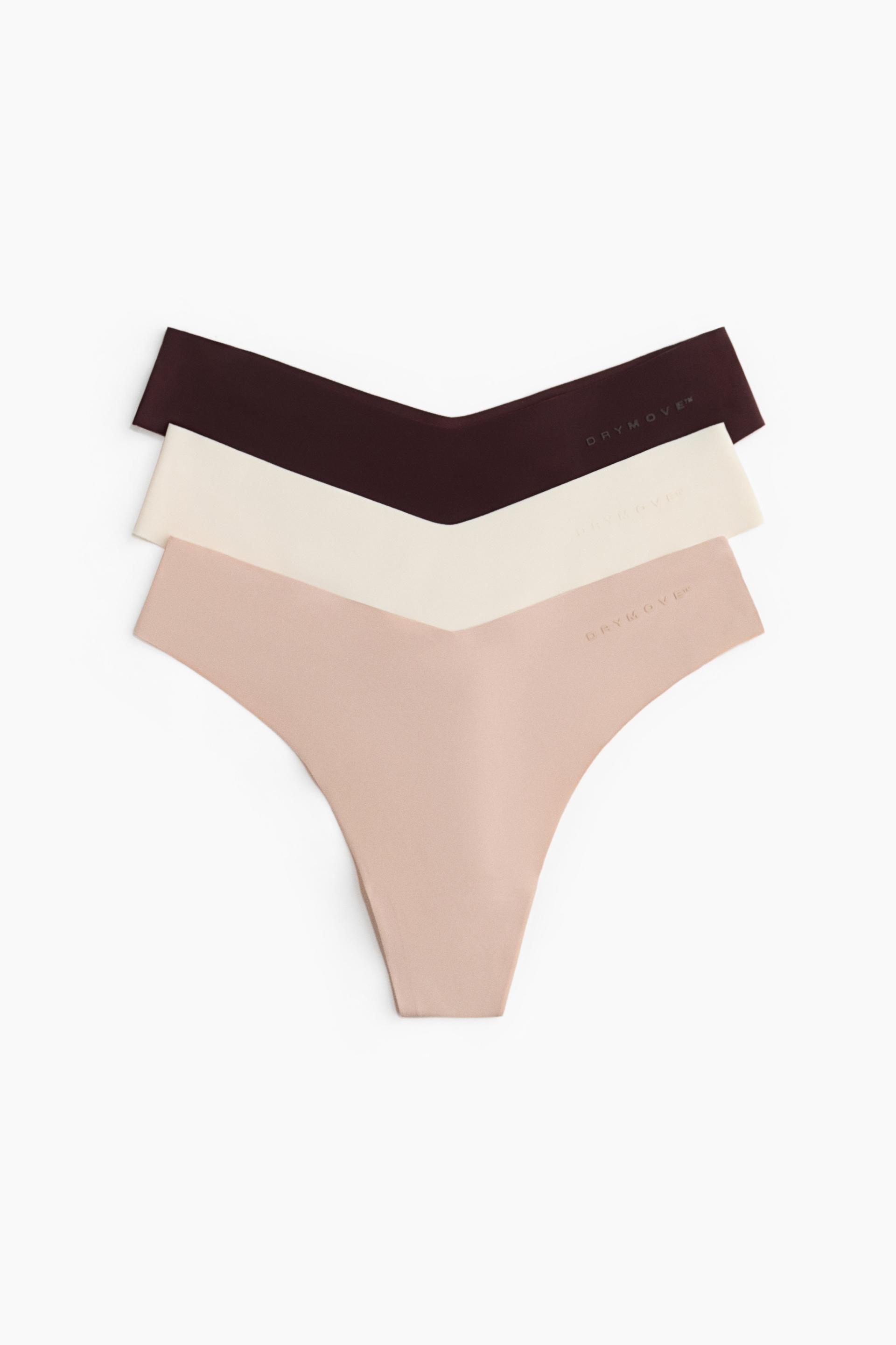 3-pack sports thong briefs with drymove™
