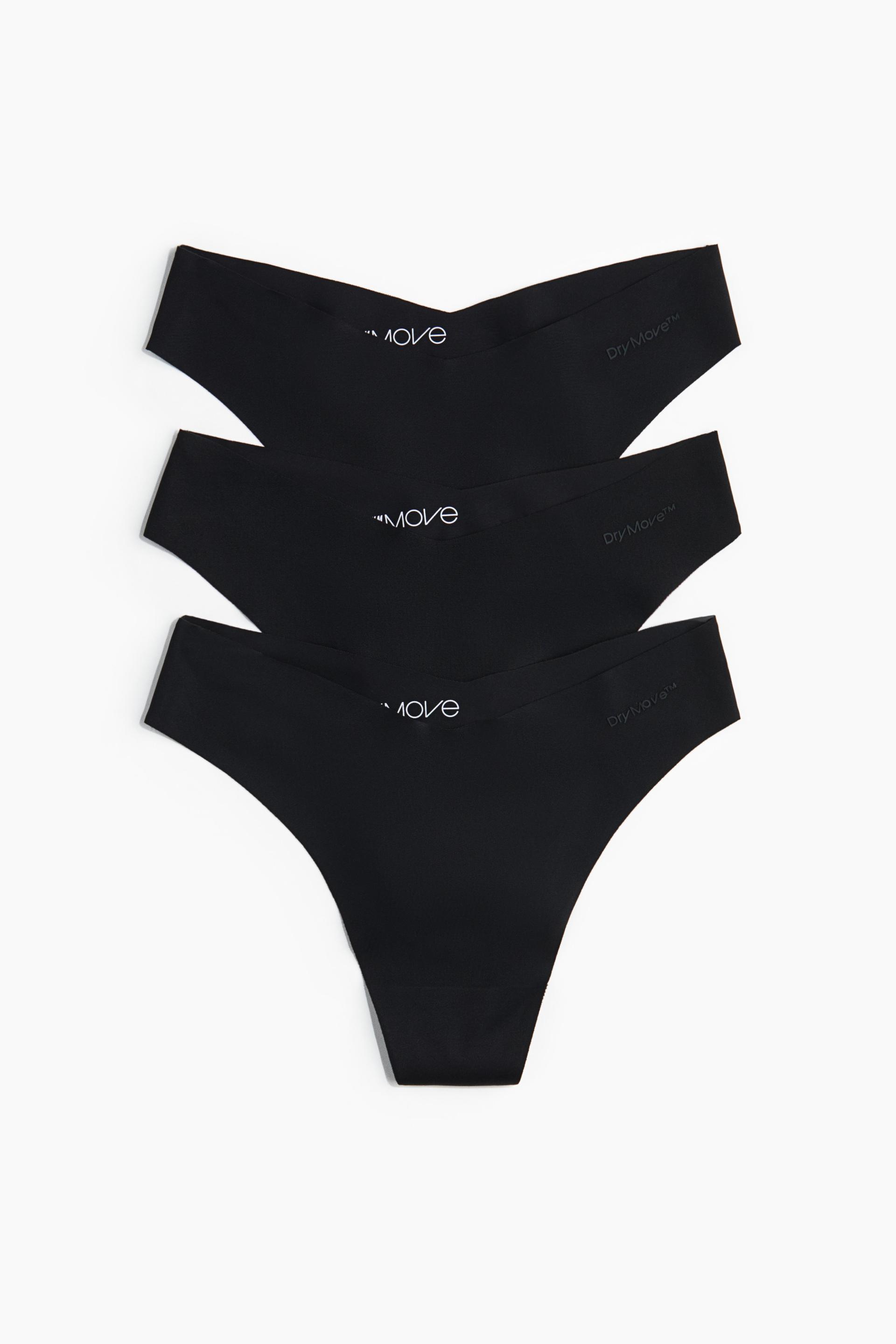 3-pack sports thong briefs with drymove™