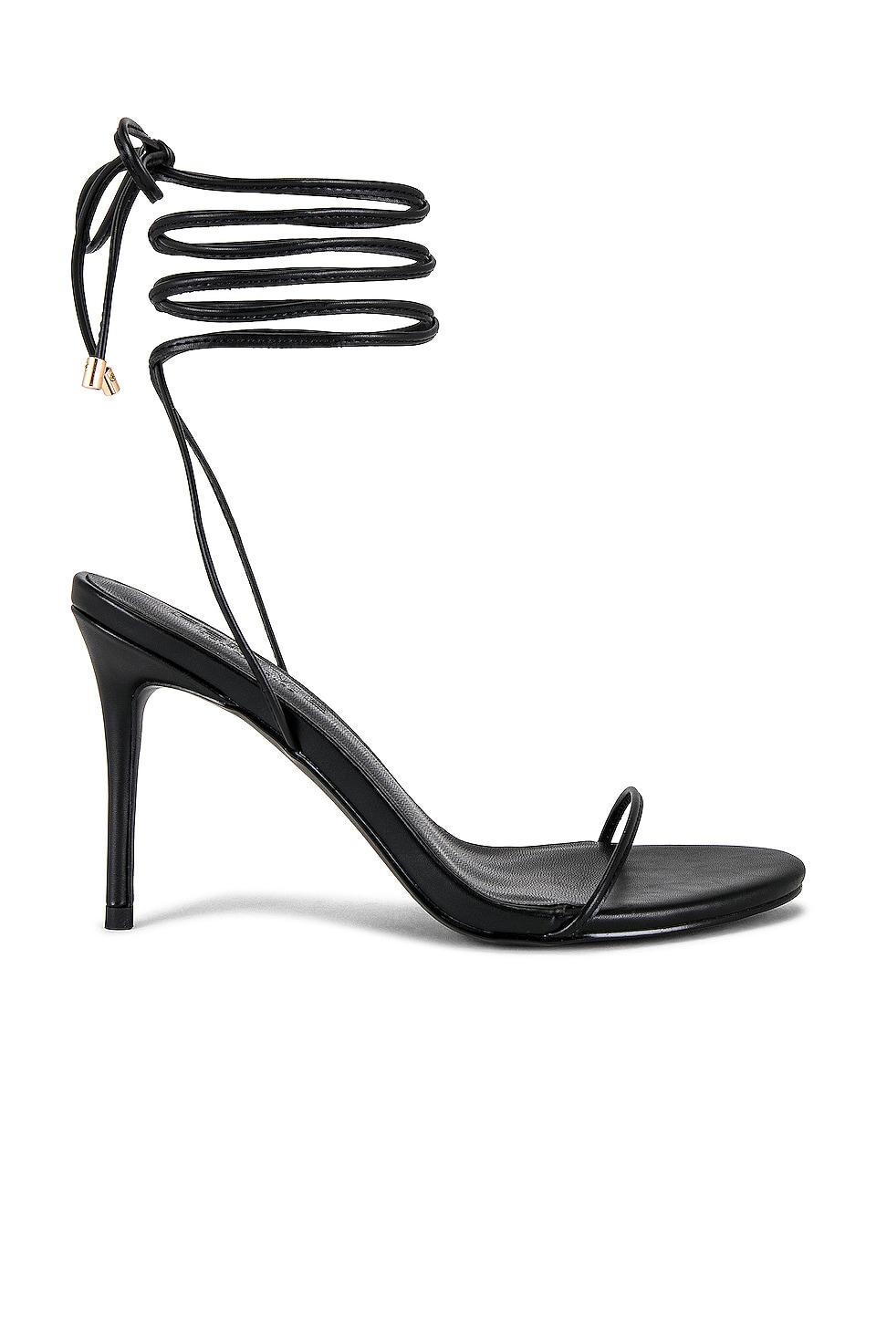 3.0 barely there lace up heel