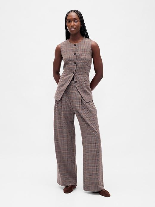 365 high rise pleated trousers