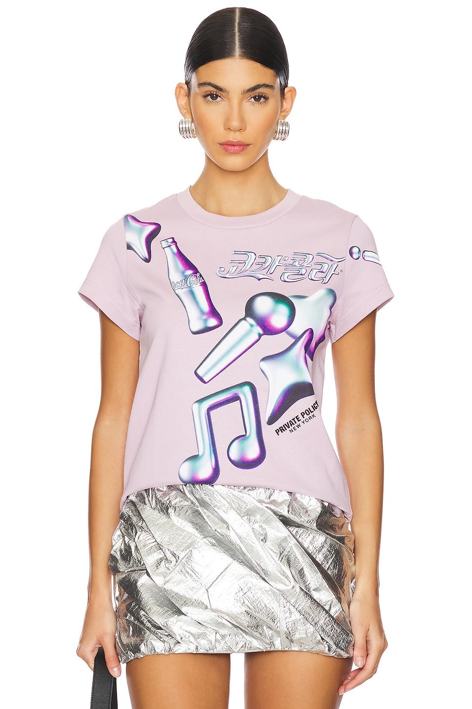 3d graphic baby tee