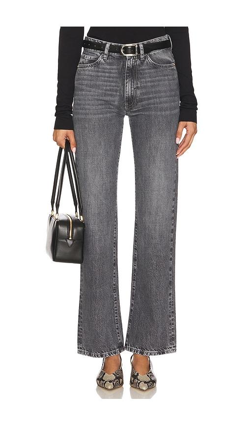 3x1 diana straight jeans in grey.