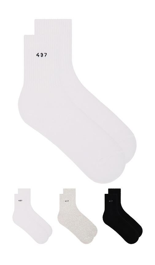 437 the socks in black.