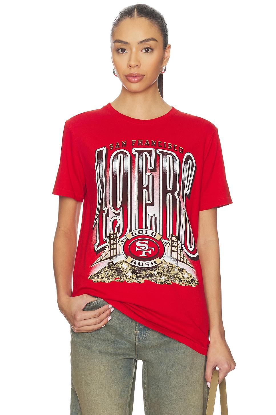 49ers gold rush vintage tee