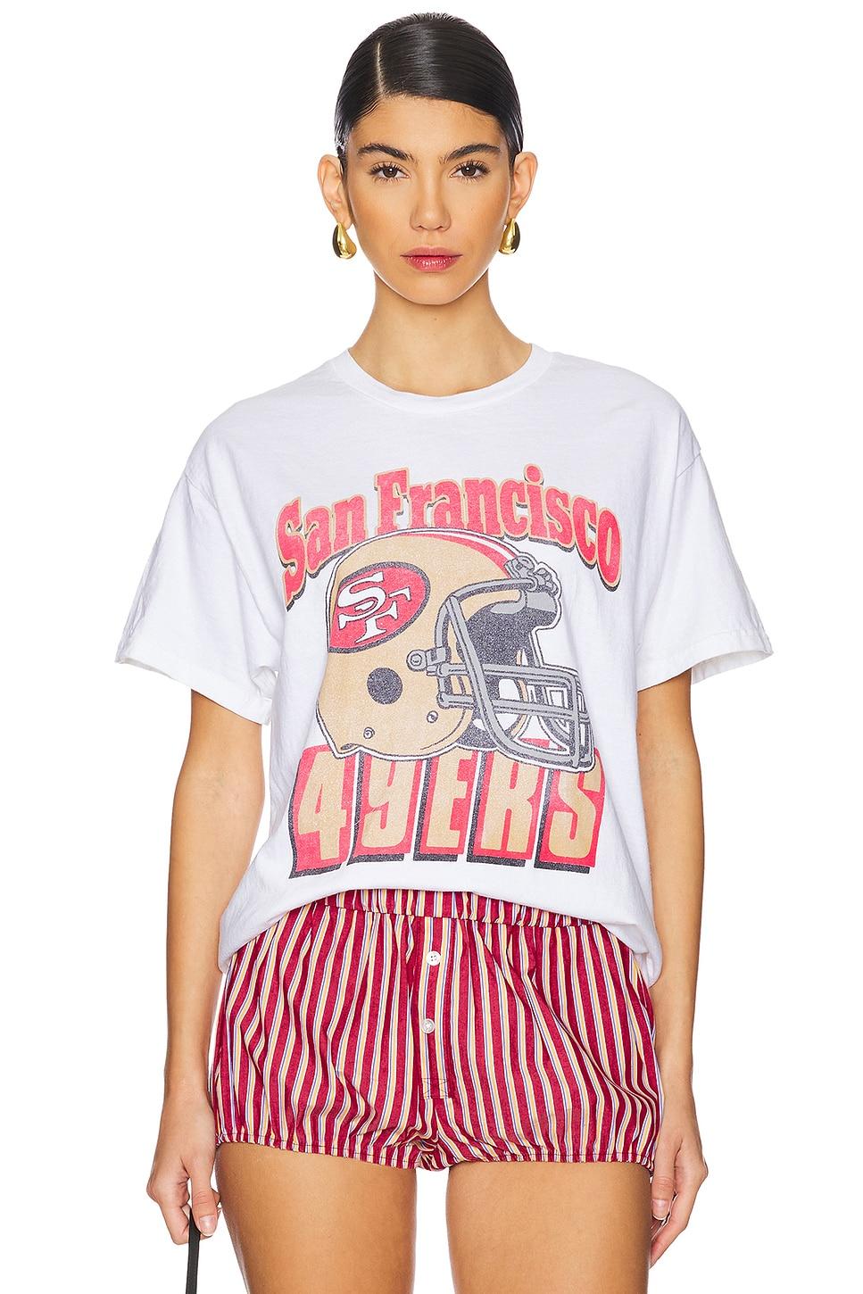 49ers throwback helmut tee