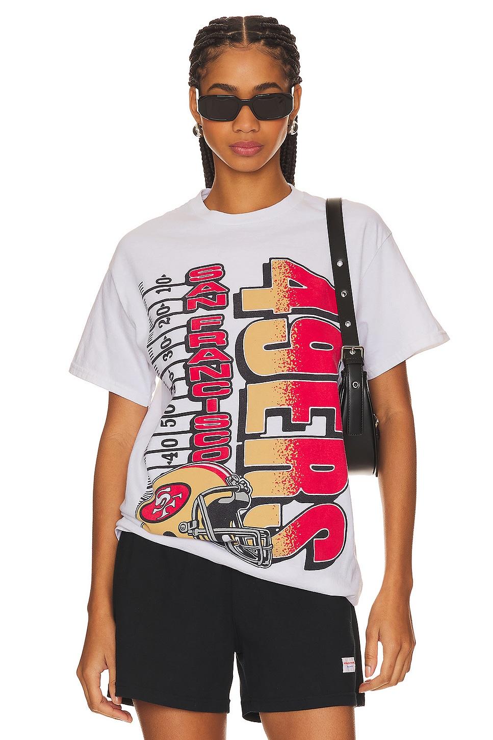 49ers yardage tee