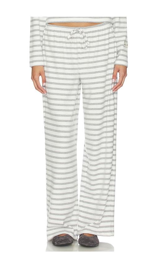 4th & reckless dannika trousers in grey,white.