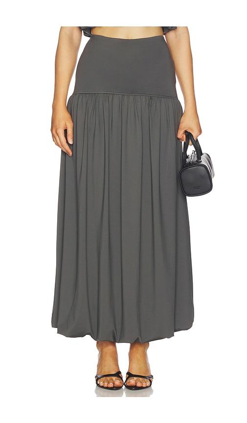 4th & reckless hannah skirt in grey.